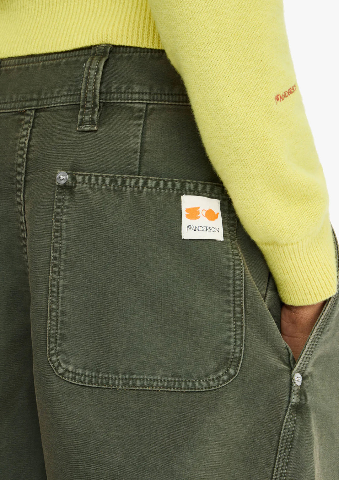 JW ANDERSON TWISTED SEAM TROUSERS
