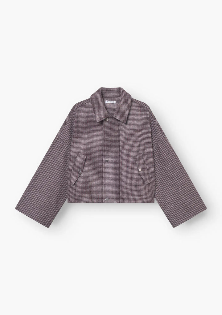 SOSUE Jacket Victoria houndstooth pattern