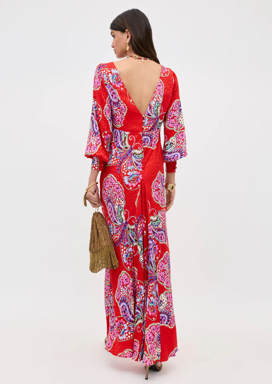 RIXO Marni Satin Jacquard Grown