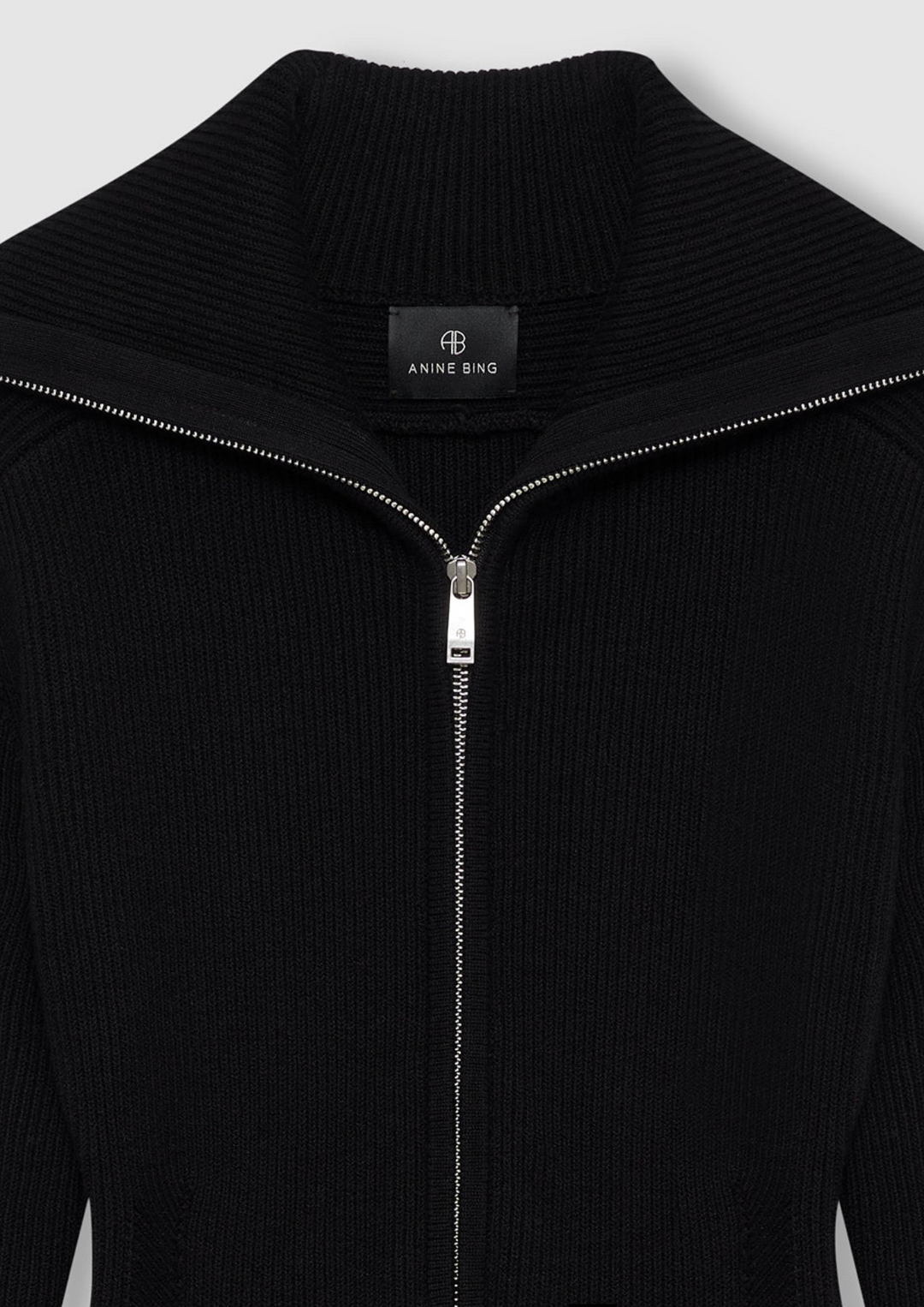 ANINE BING June Trucker Collar Dress