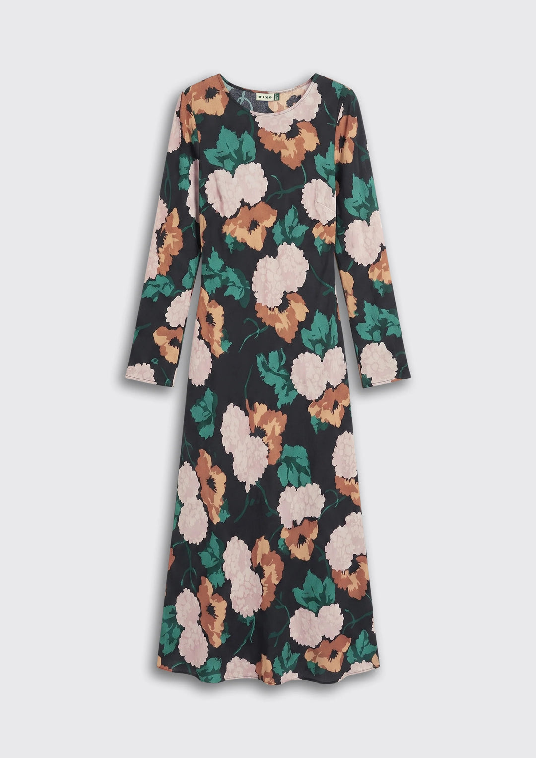 RIXO Amal Crepe de Chine Dress