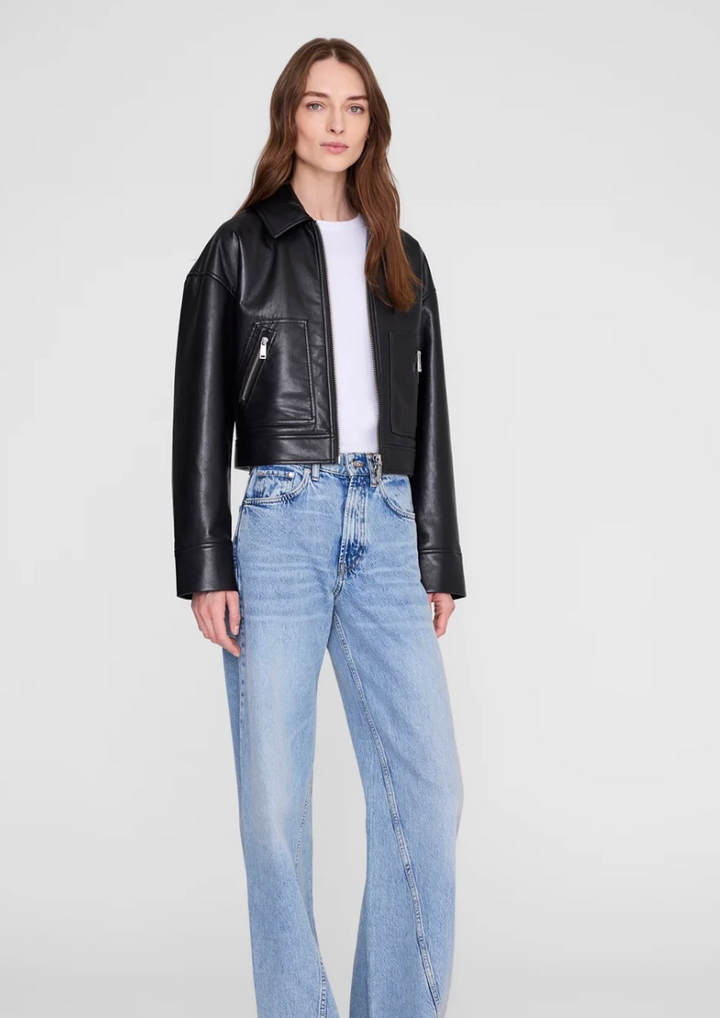 ANINE BING ASSAN JACKET LEATHER