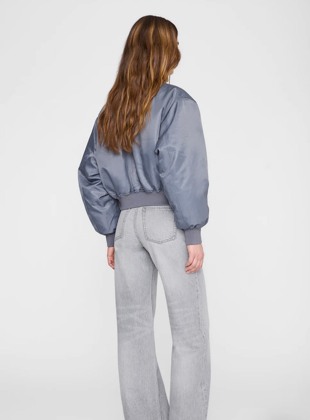 ANINE BING Cropped Leon Bomber