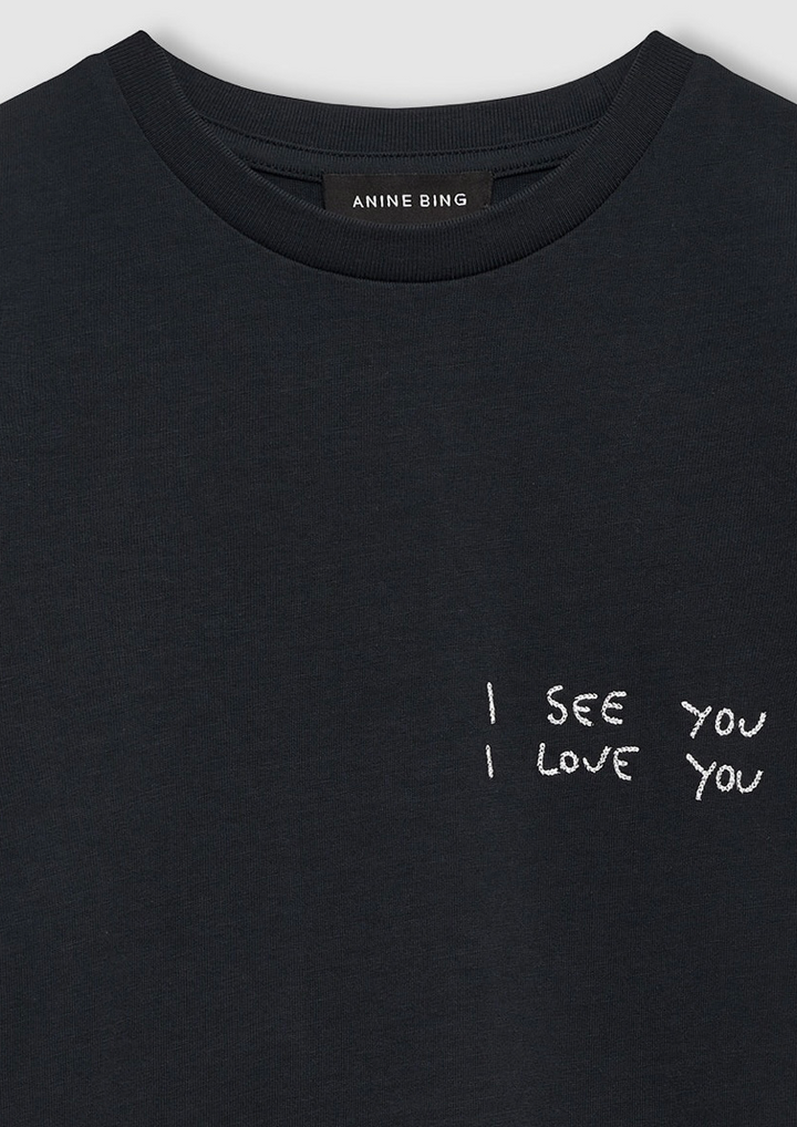 ANINE BING Shelley Tee I See You I Love You