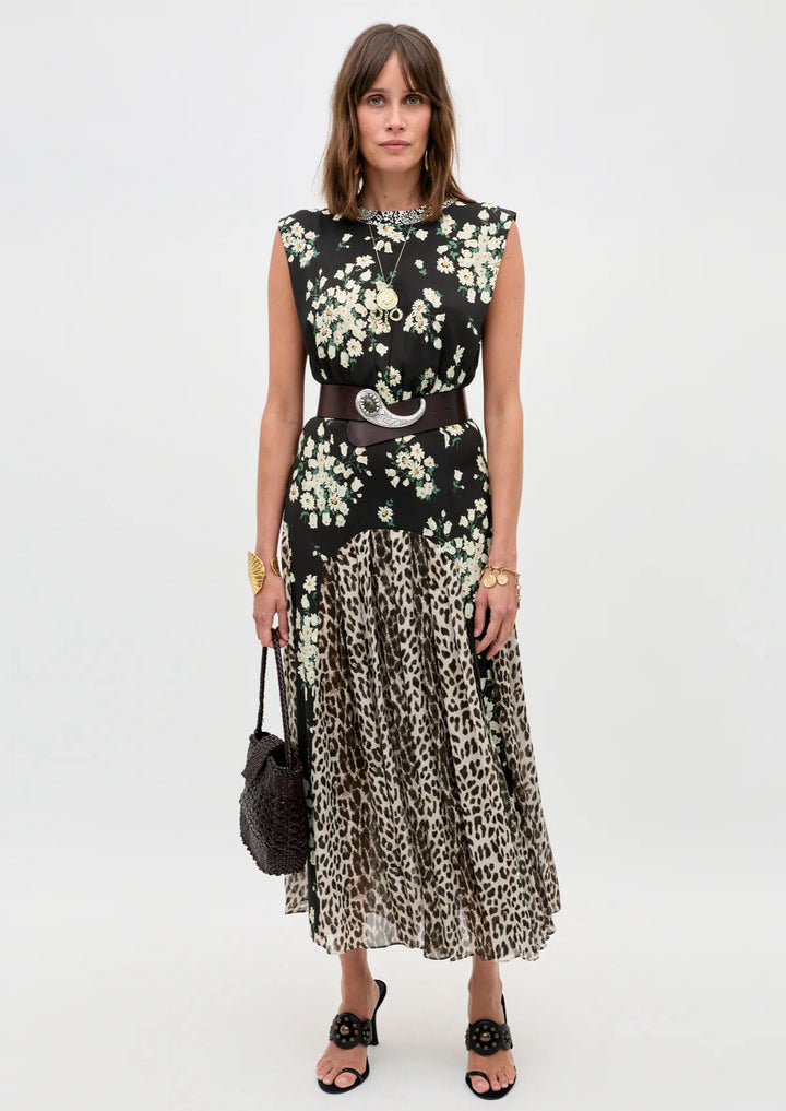 RIXO Coralie Midi Dress