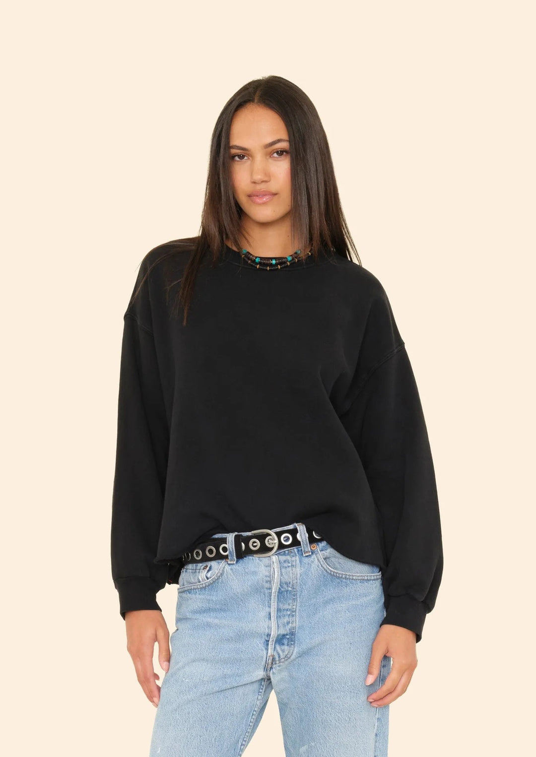 XIRENA Black Honor Sweatshirt