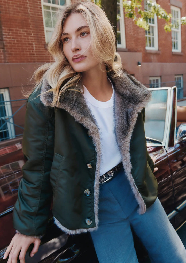 VERONICA BEARD Varell Reversible Jacket