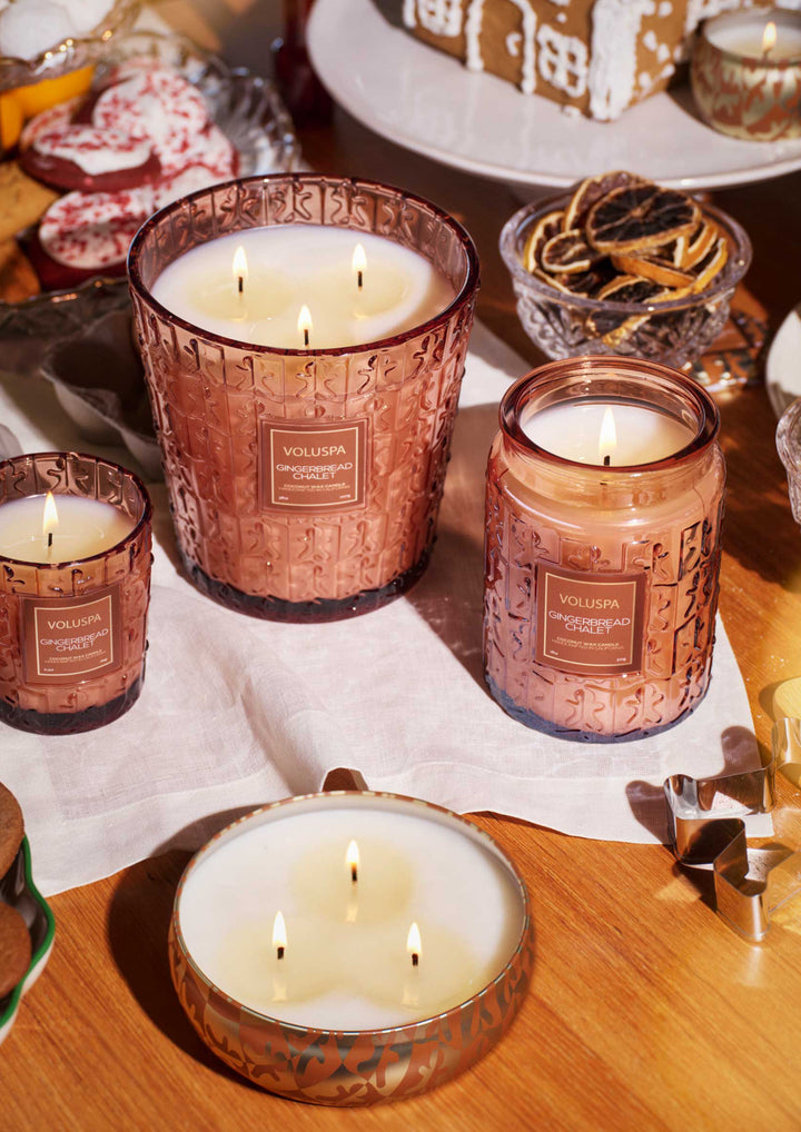 VOLUSPA Classic Candle Gingerbread Chalet