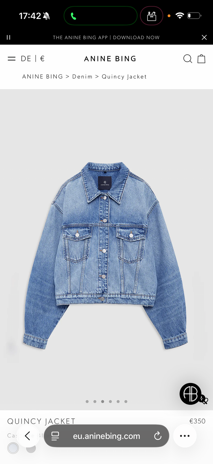 ANINE BING Quincy Jacket