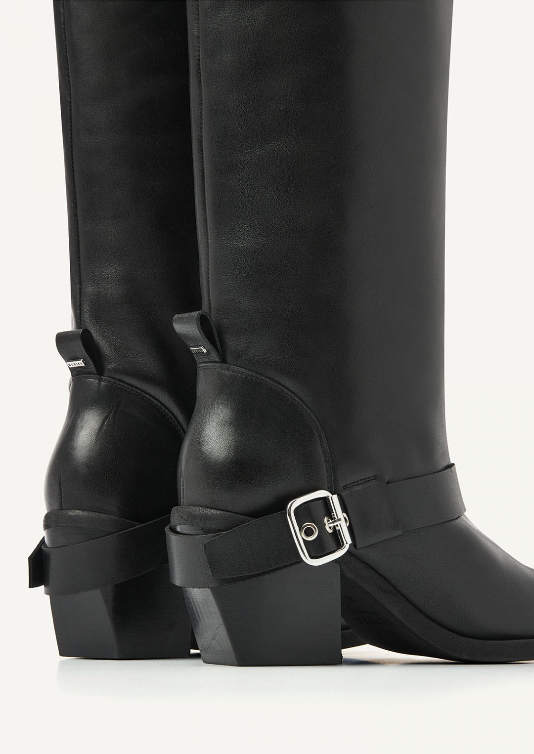 NUBIKK Liv Mile Schwarze Stiefeletten