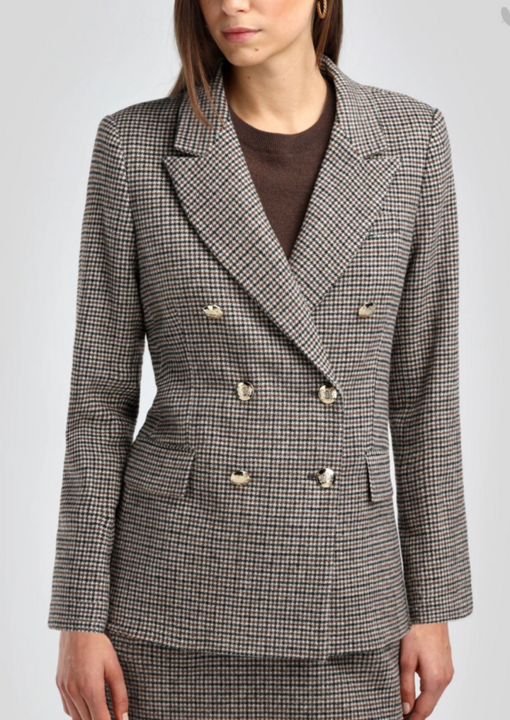 LADNERI Blazer Manon in Braun