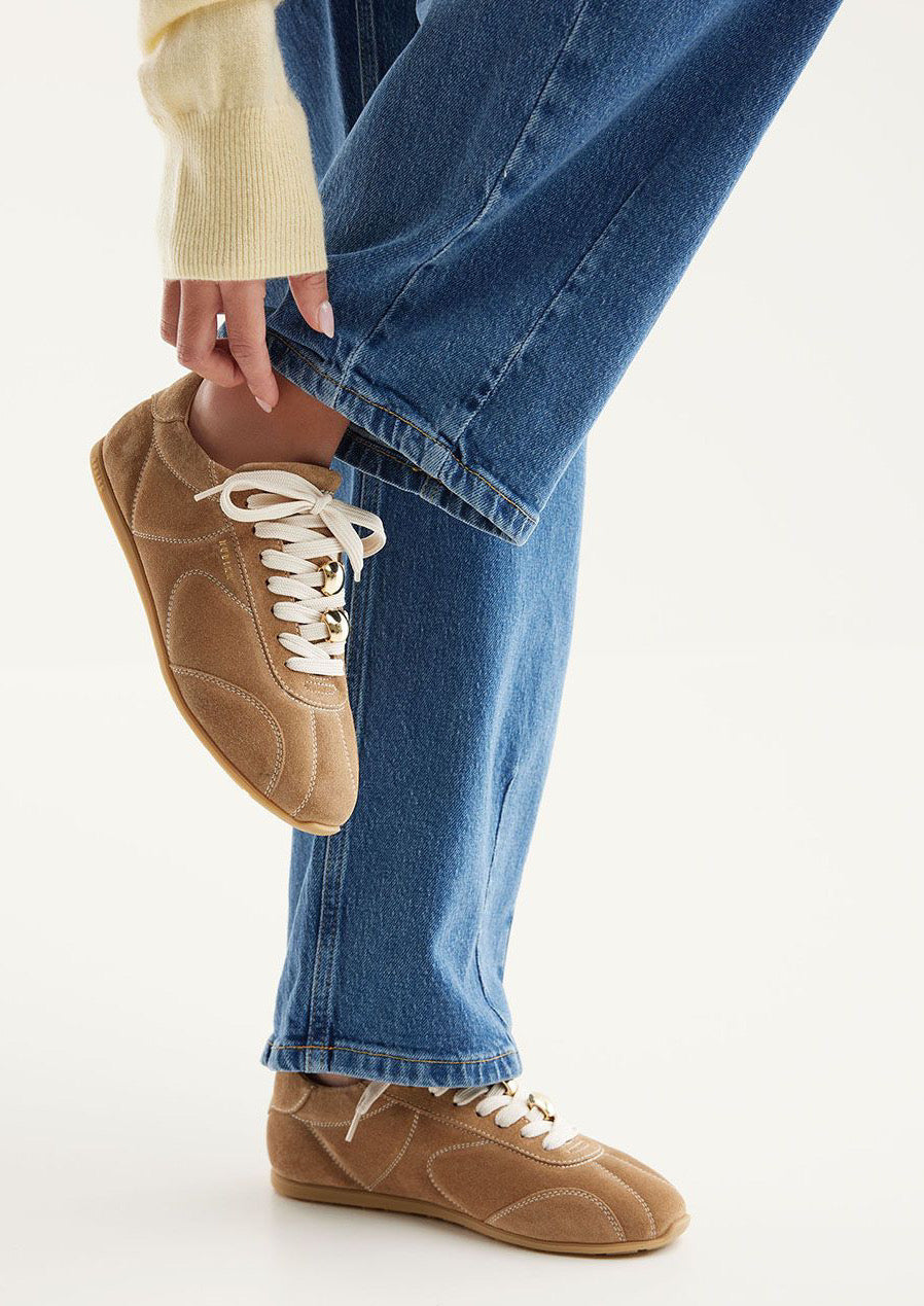 NUBIKK Riley Rush Sneaker in Eichenbraun für Damen