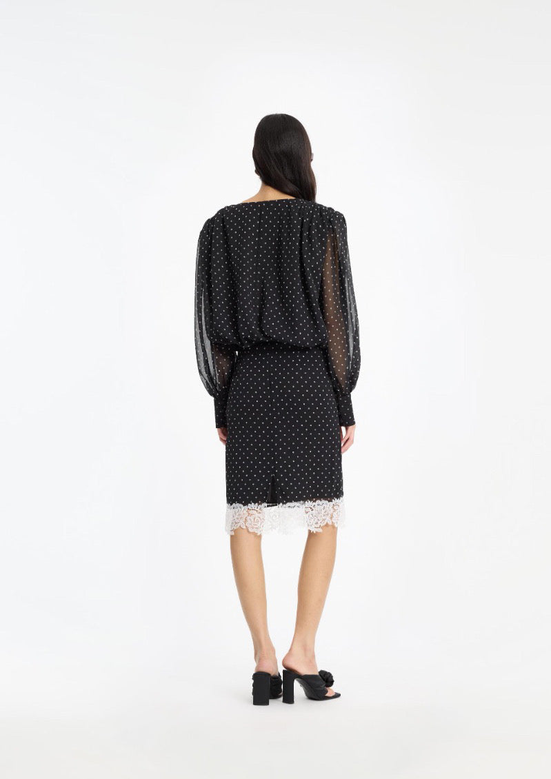ROTATE Laceband Pencil Skirt