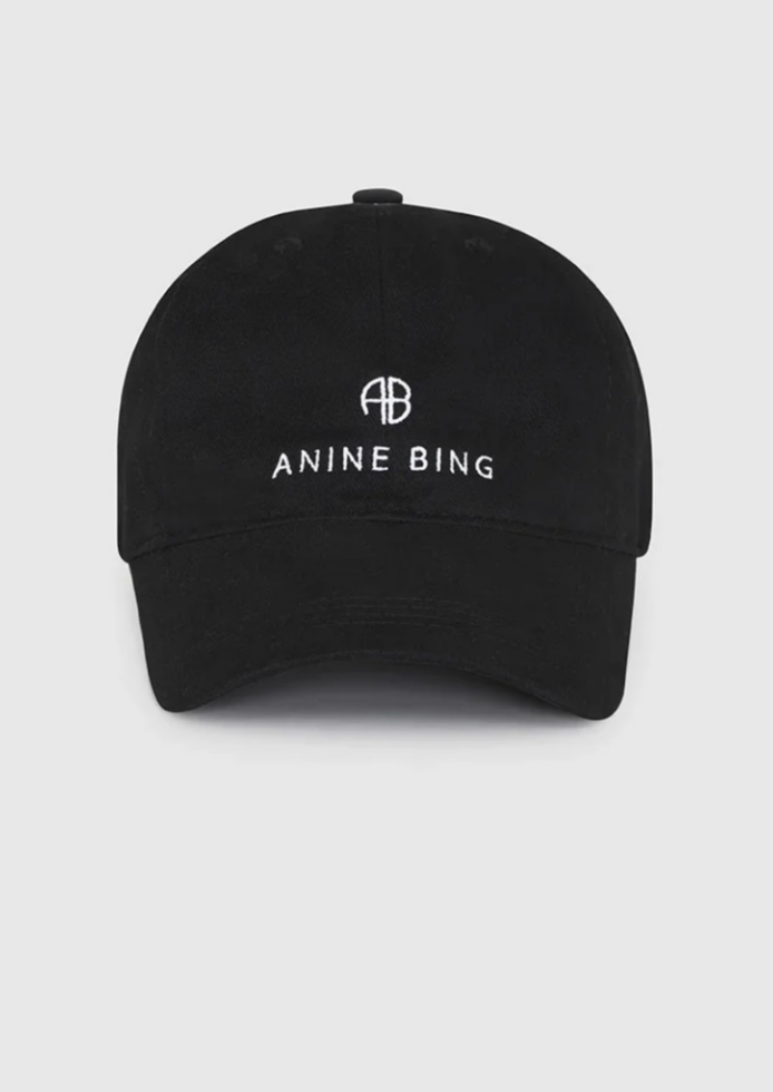 ANINE BING JEREMY BASEBALL CAP - BLACK