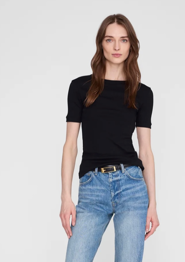 ANINE BING SIXTINE TEE SHORT SLEEVE