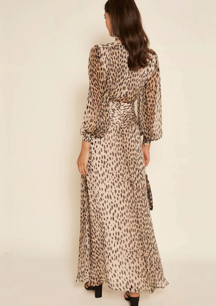 RIXO Meer Antelope Kleid