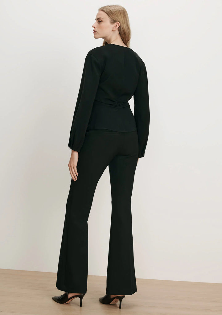 VERONIVA BEARD Drew Brooch Blouse