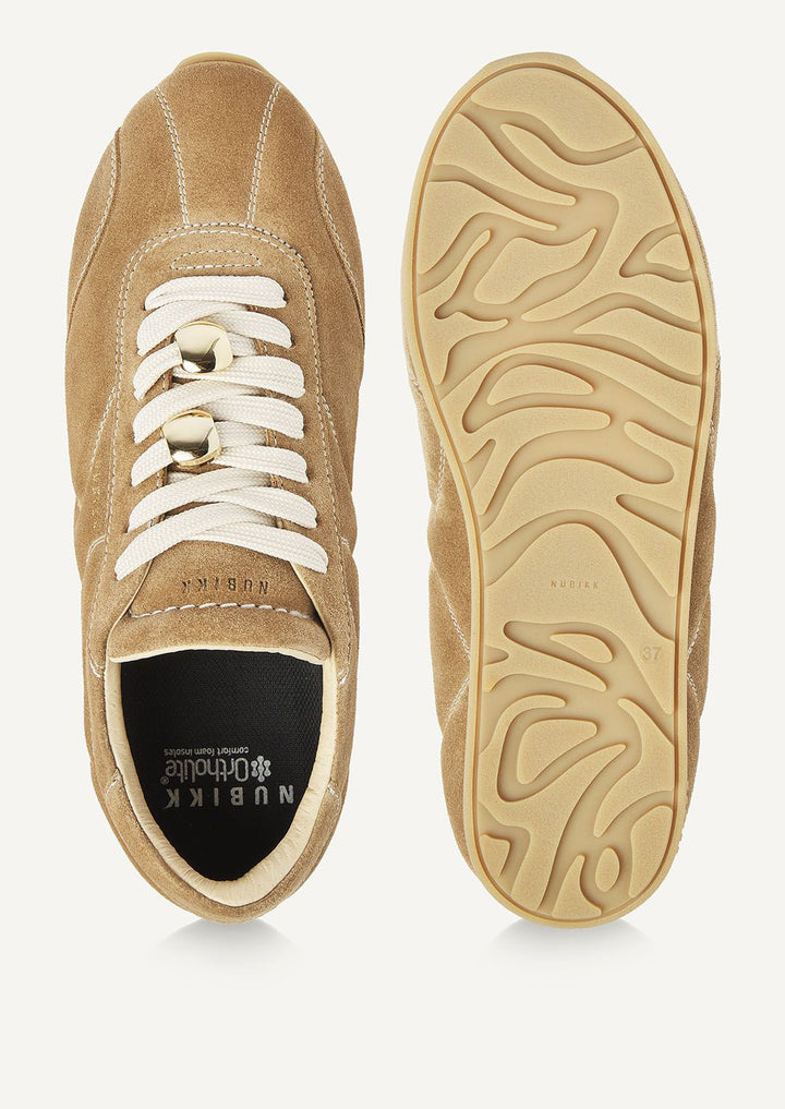 NUBIKK Riley Rush Sneaker in Eichenbraun für Damen