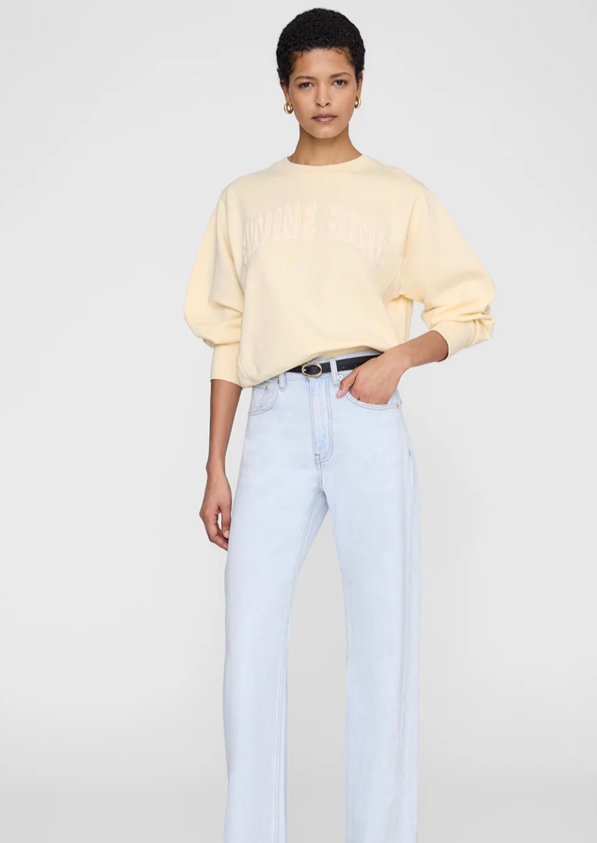 ANINE BING Harry Shrunken Sweatshirt