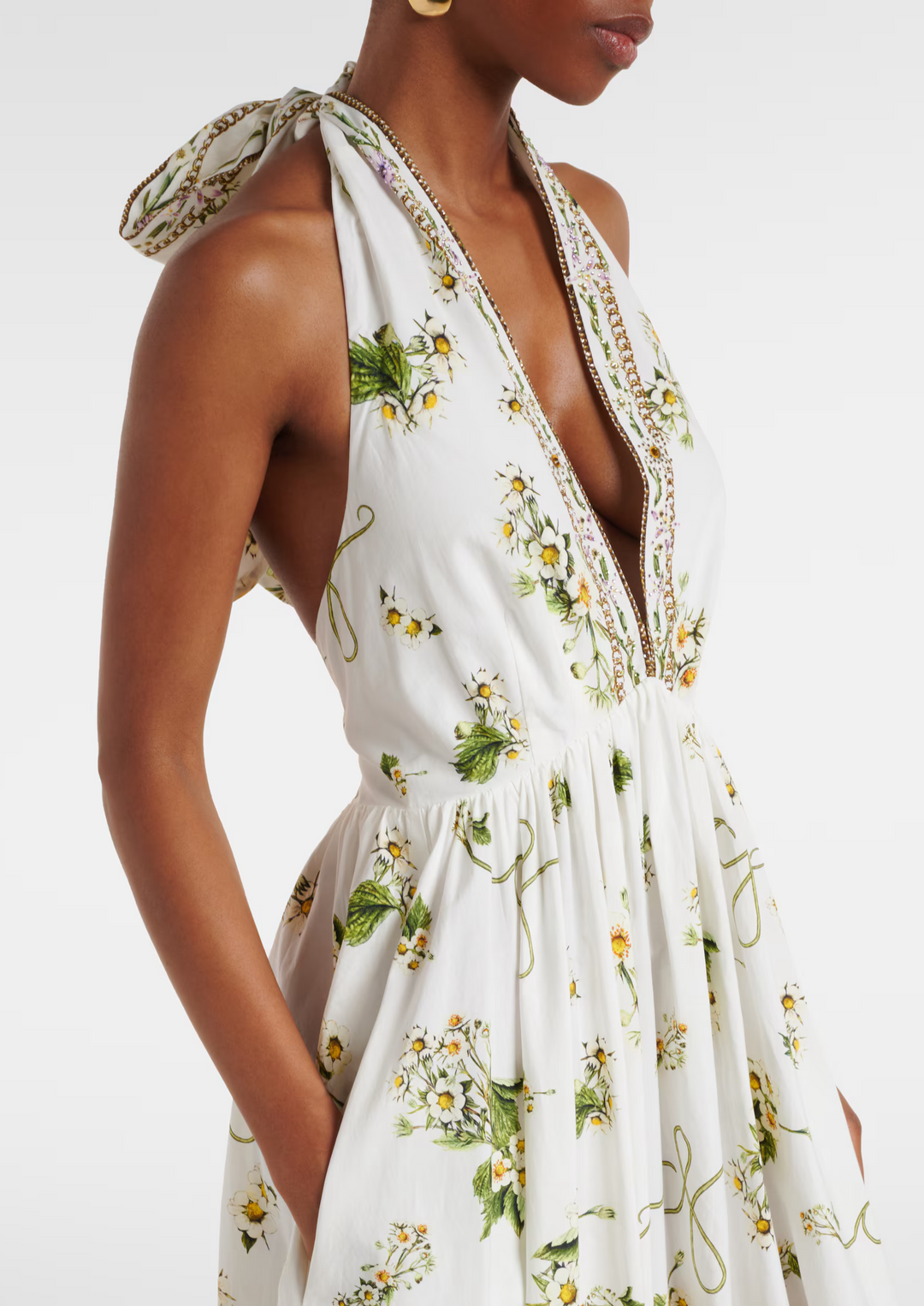 CAMILLA Ruffle Hem Halter Dress La bottega Fashion Store CAMILLA Ruffle Hem Halter Dress La bottega Fashion Store