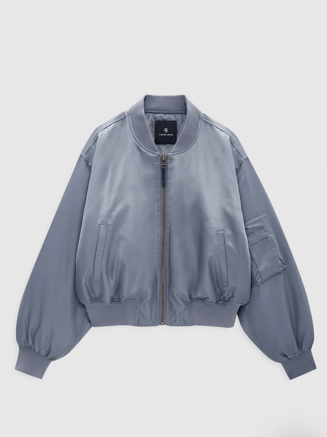 ANINE BING Cropped Leon Bomber