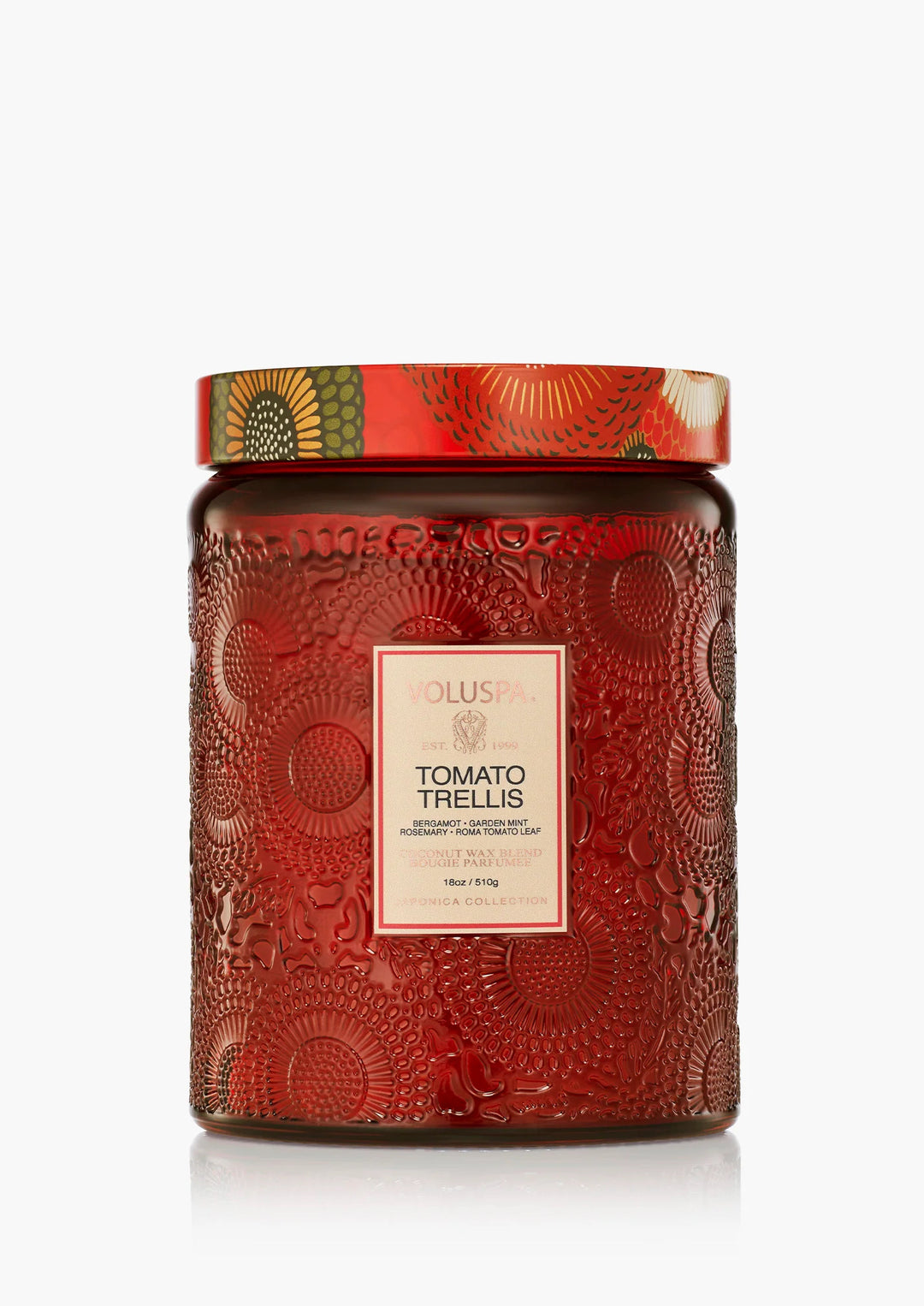 VOLUSPA Large Jar Candle Tomato Trellis