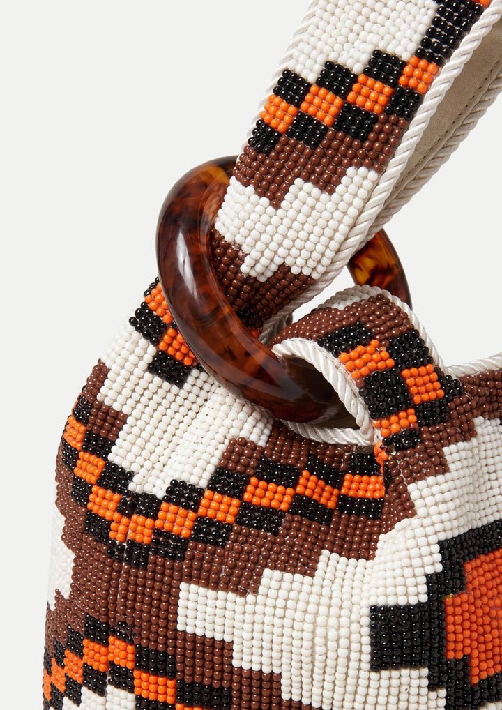 VERONICA BEARD Beaded Swing Clutch