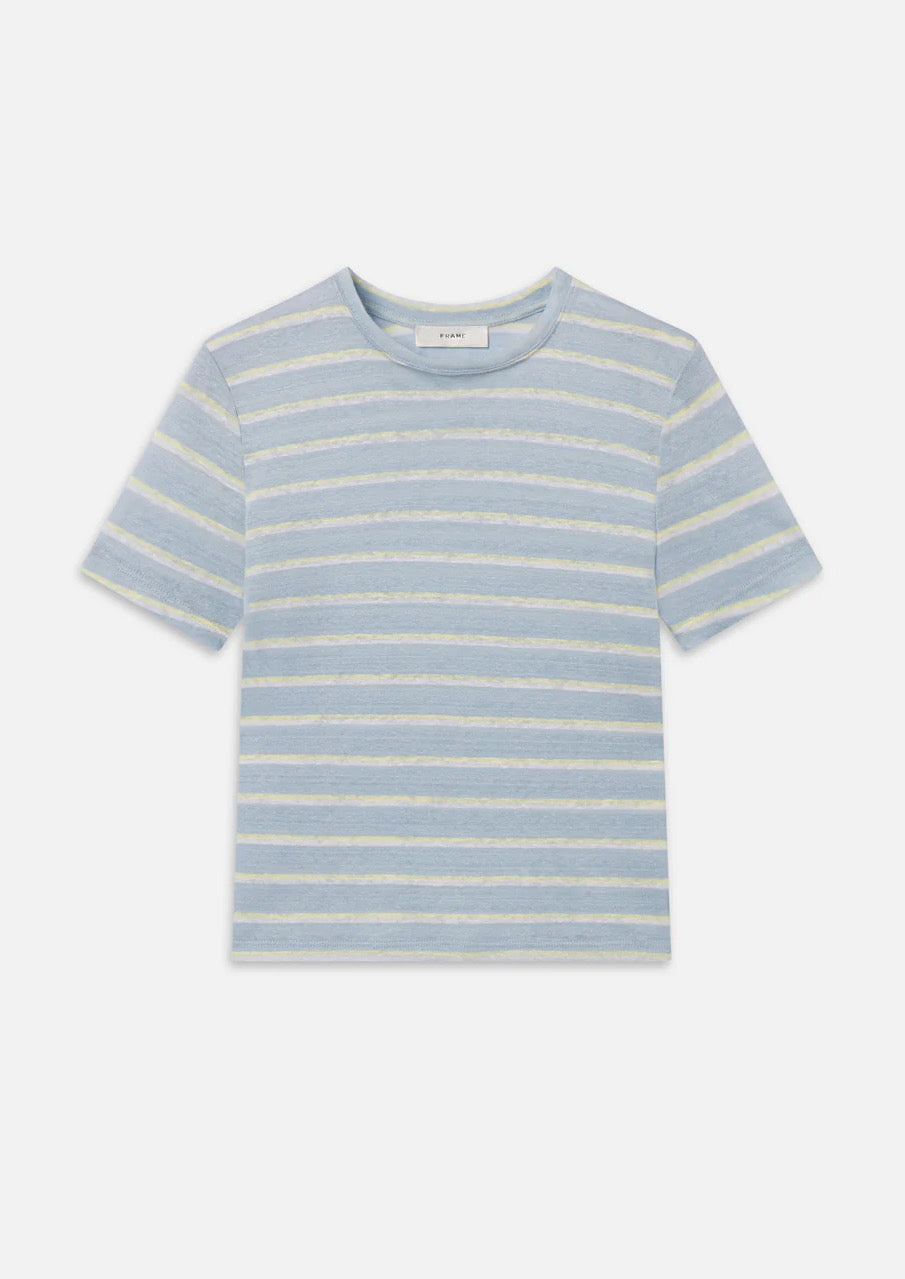 FRAME The Linen Baby Tee