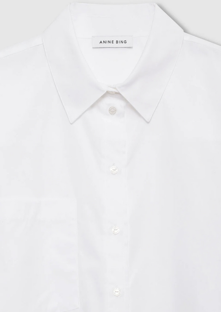 ANINE BING Essie Cropped Shirt