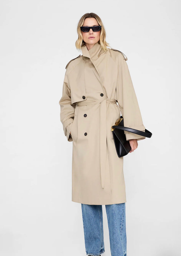 ANINE BING Rickie Maxi Trencg