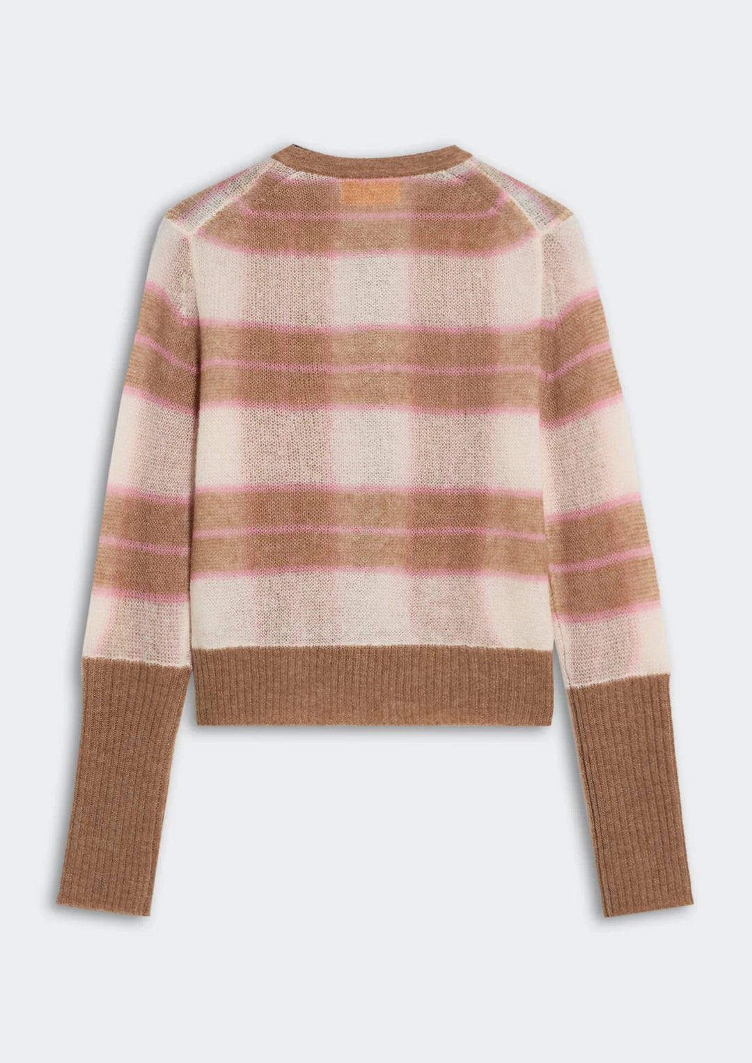 GUEST IN RESIDENCE SHADOW PLAID CARDIGAN