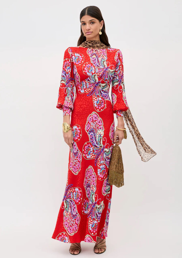 RIXO Marni Satin Jacquard Grown