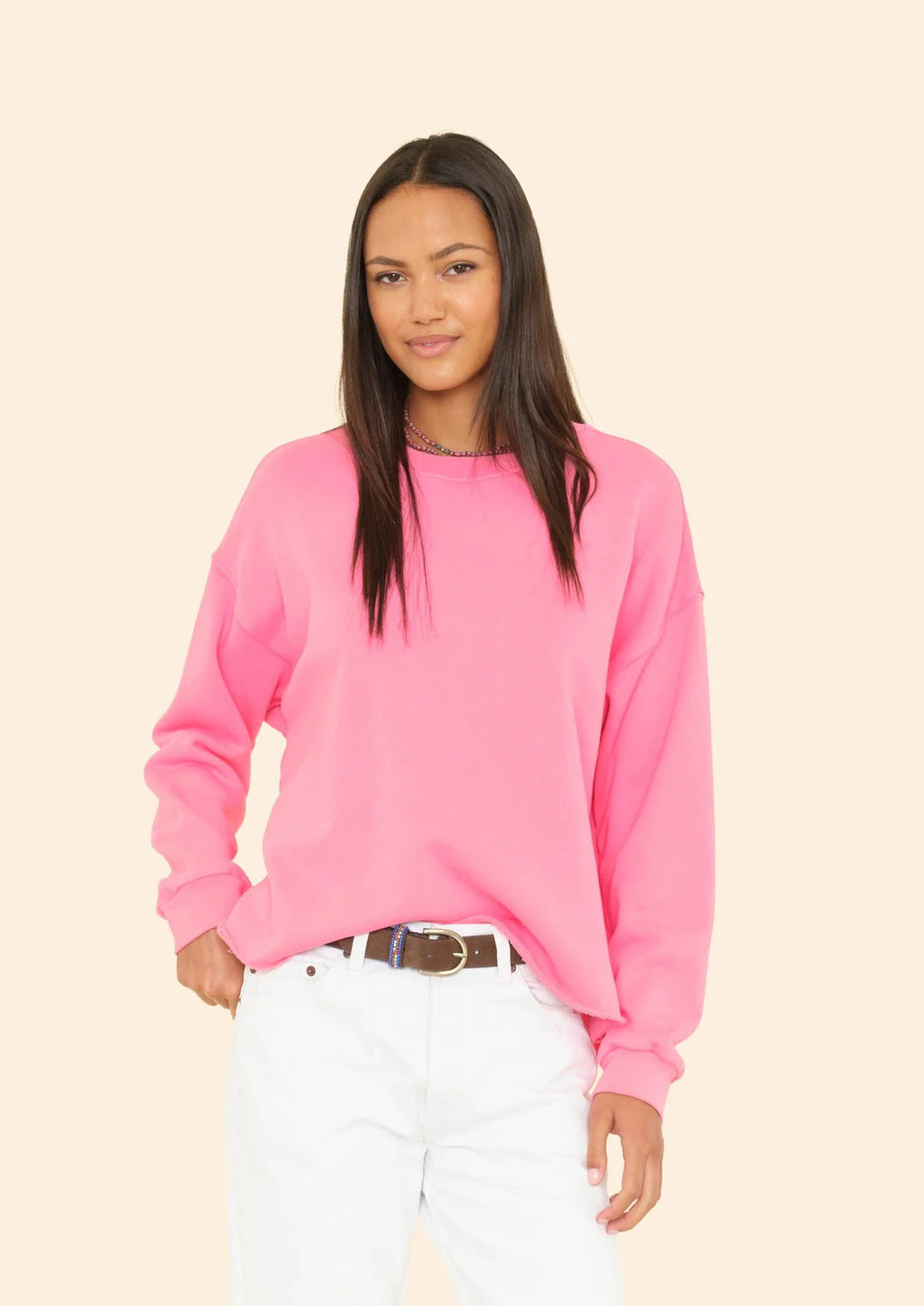 XIRENA Pink Bloom Honor Sweatshirt
