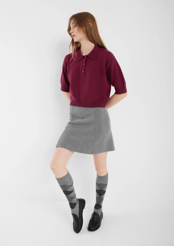 SOSUE Merino Mini Skirt