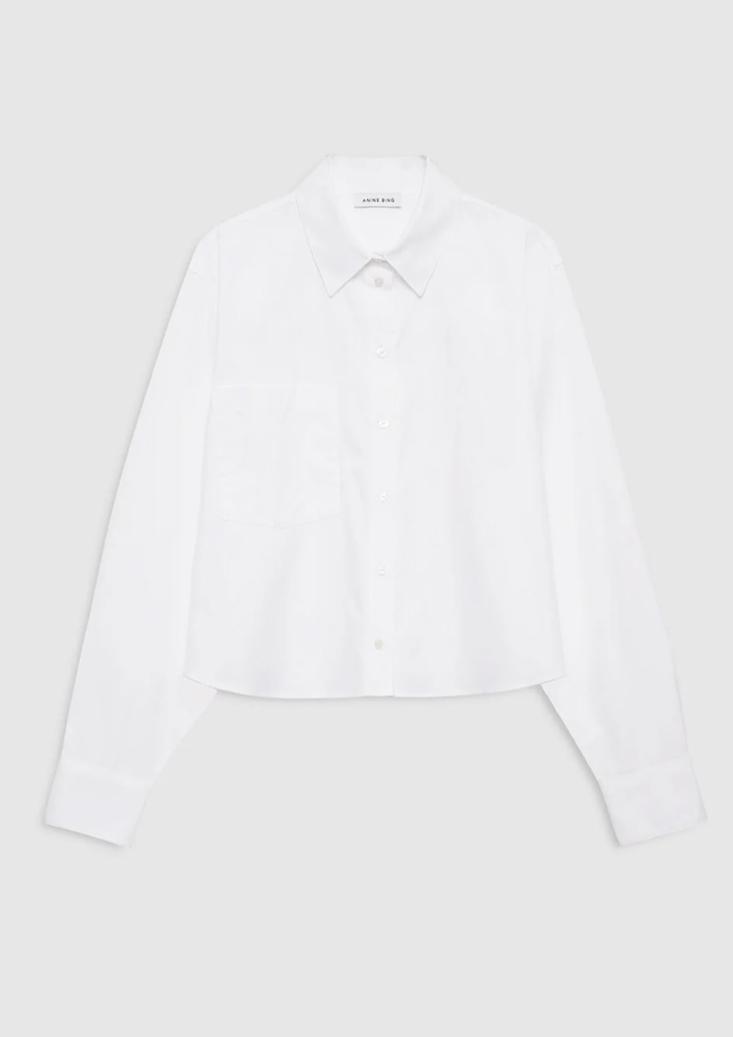 ANINE BING Essie Cropped Shirt