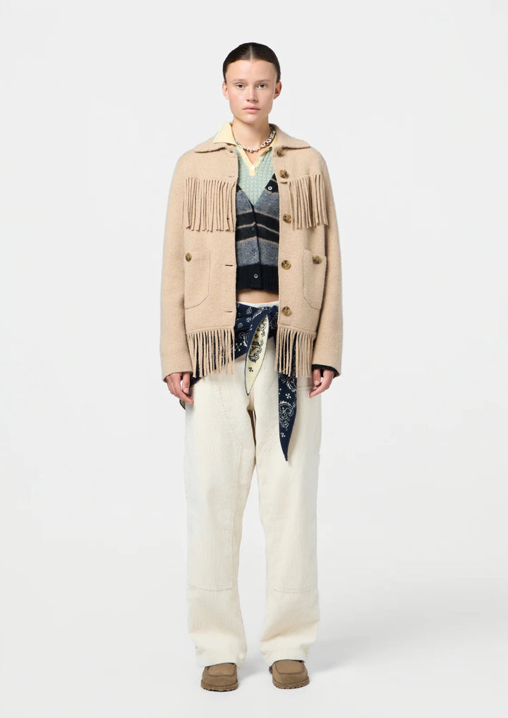 GUEST IN RESIDENCE WESTERN FRINGE JACKET