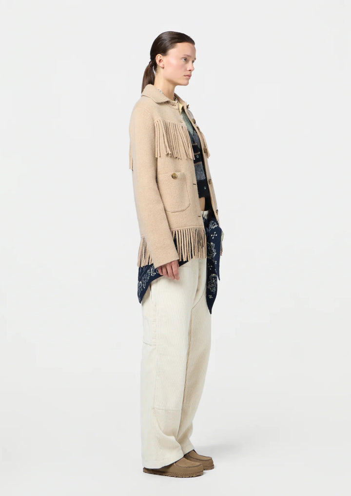 GUEST IN RESIDENCE WESTERN FRINGE JACKET