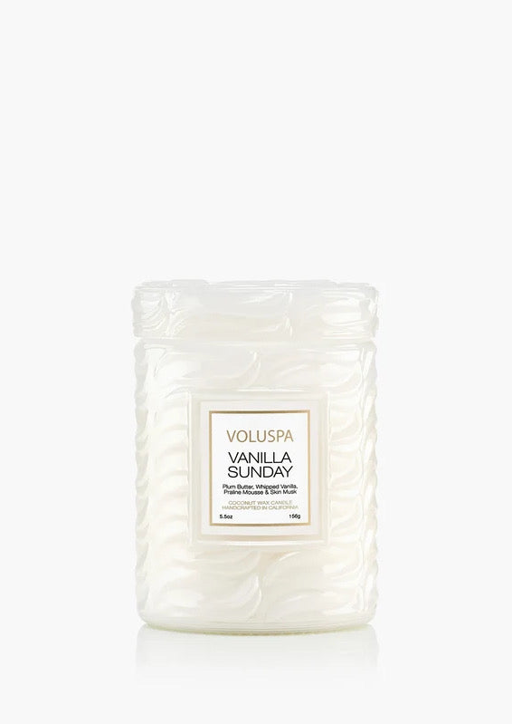 VOLUSPA Small Jar Candle Vanilla Sunday