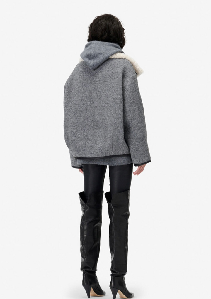 IRO PARIS DUFFLE COAT