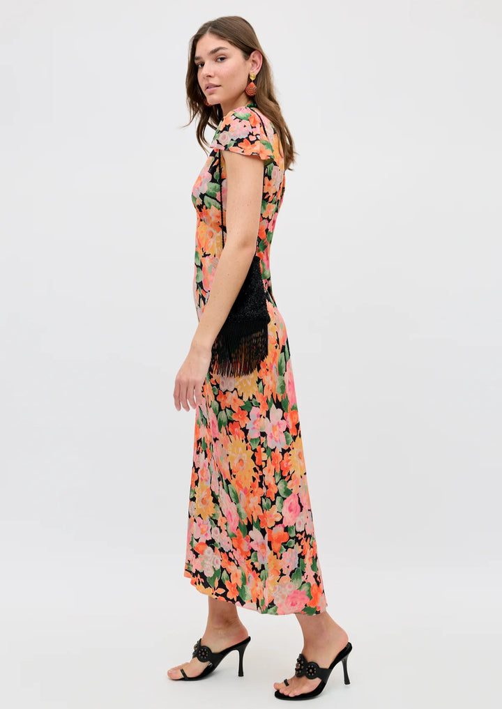 RIXO Cathy Midi Dress