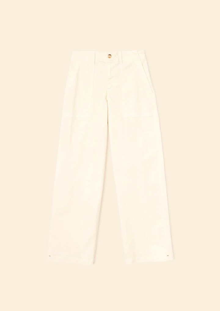 XIRENA Off White Florian Twill Pant