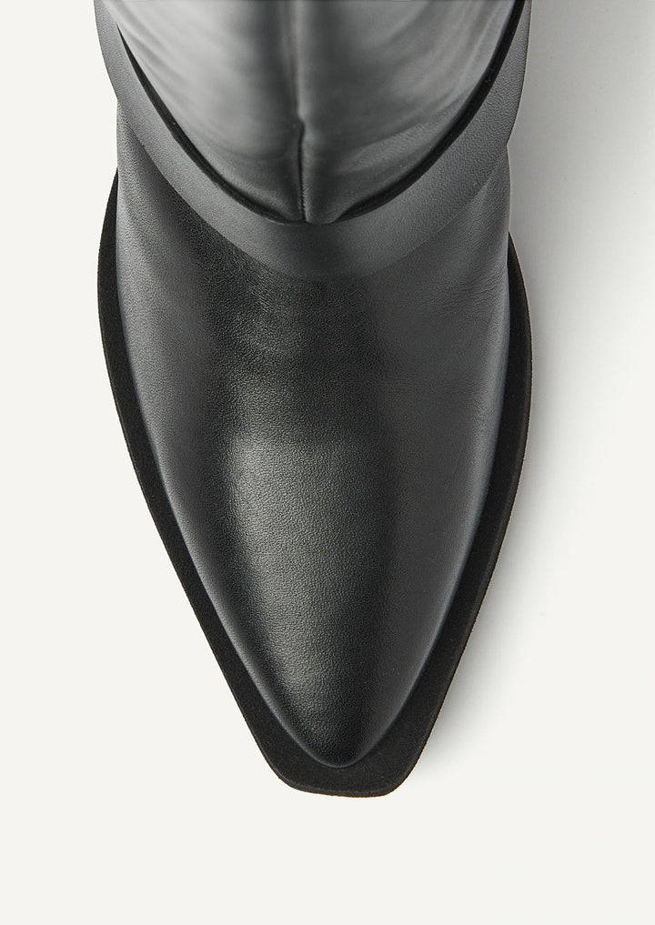 NUBIKK Liv Mile Schwarze Stiefeletten