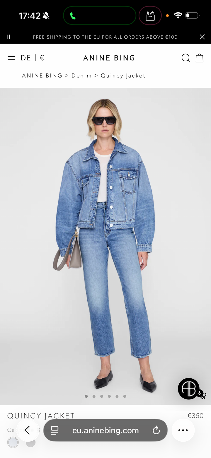 ANINE BING Quincy Jacket