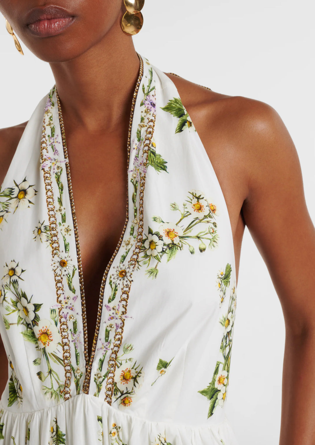 CAMILLA Ruffle Hem Halter Dress La bottega Fashion Store CAMILLA Ruffle Hem Halter Dress La bottega Fashion Store