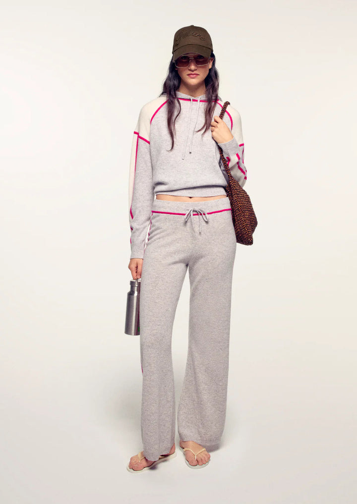 FROM FUTURE Weite Jogginghose aus Kaschmir