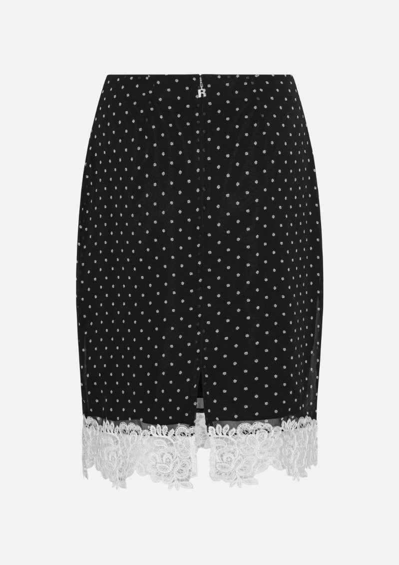 ROTATE Laceband Pencil Skirt