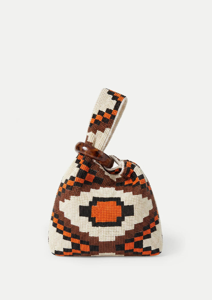 VERONICA BEARD Beaded Swing Clutch