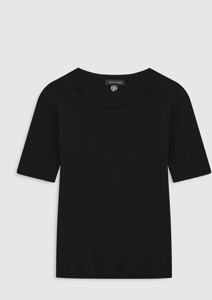 ANINE BING SIXTINE TEE SHORT SLEEVE