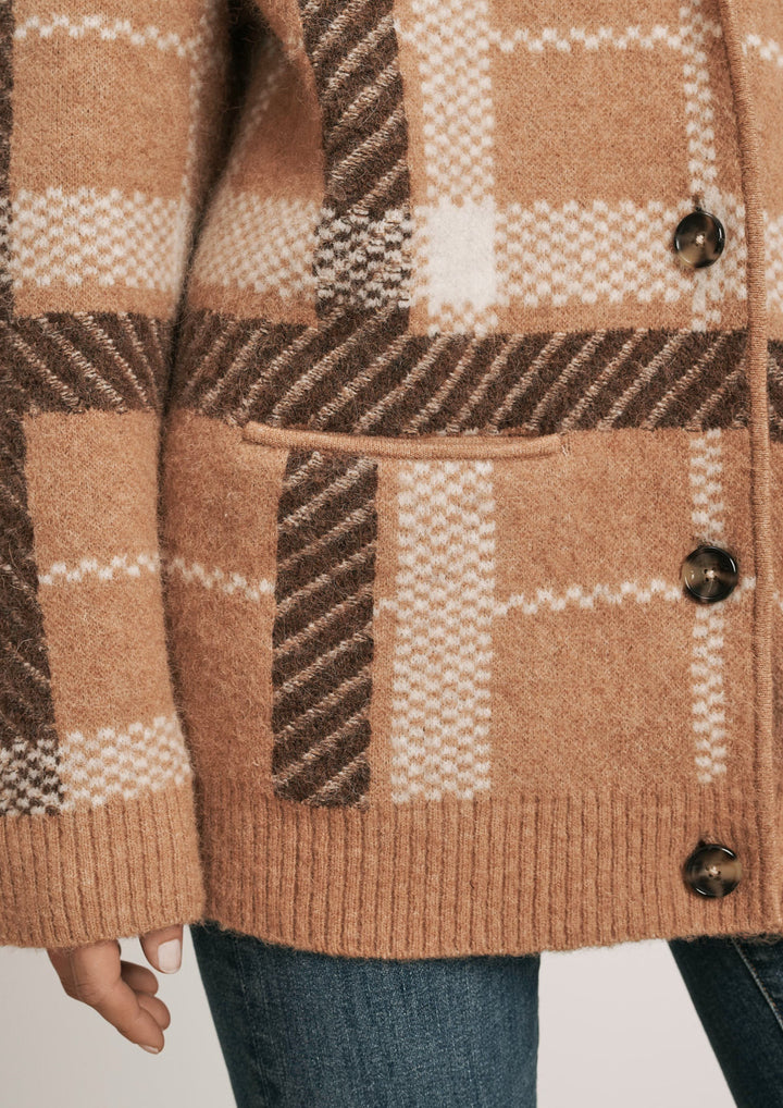 VERONICA BEARD Covey Plaid Cardigan