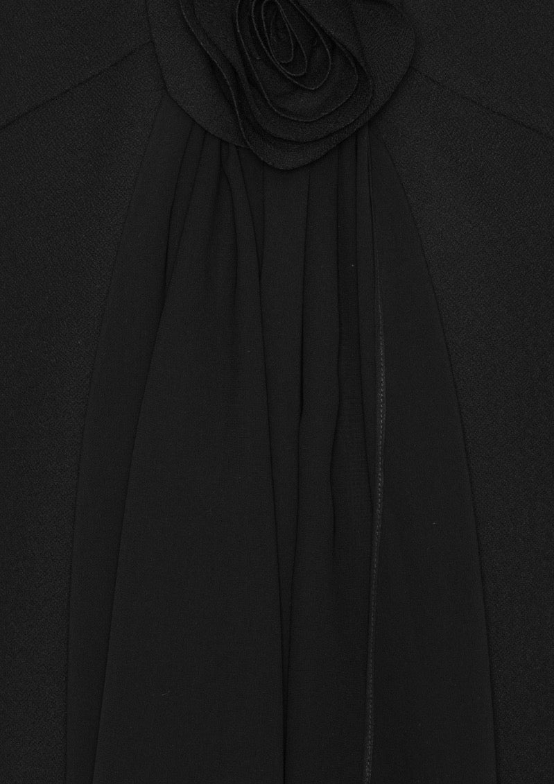 ROTATE Crepe Mini A-Line Dress